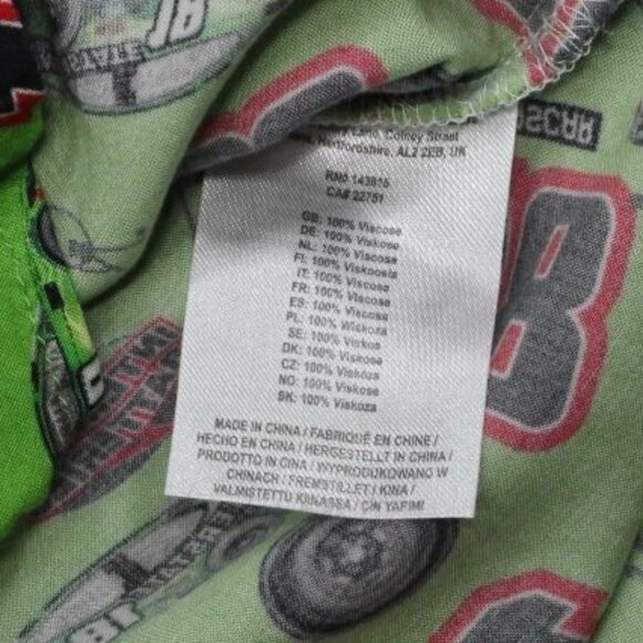 Kyle Busch #18 NASCAR Racing Button-Up Shirt Green Nascar All Over Graphics - Picture 7 of 9